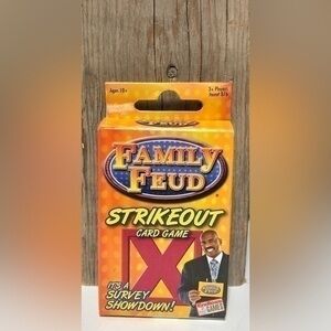 📚Family Feud Strike Out card game